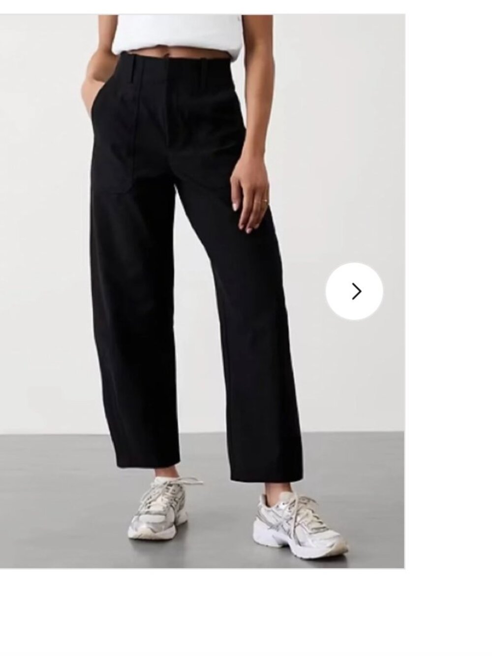 Athleta Women’s Skyline Utility Barrel Pant Black